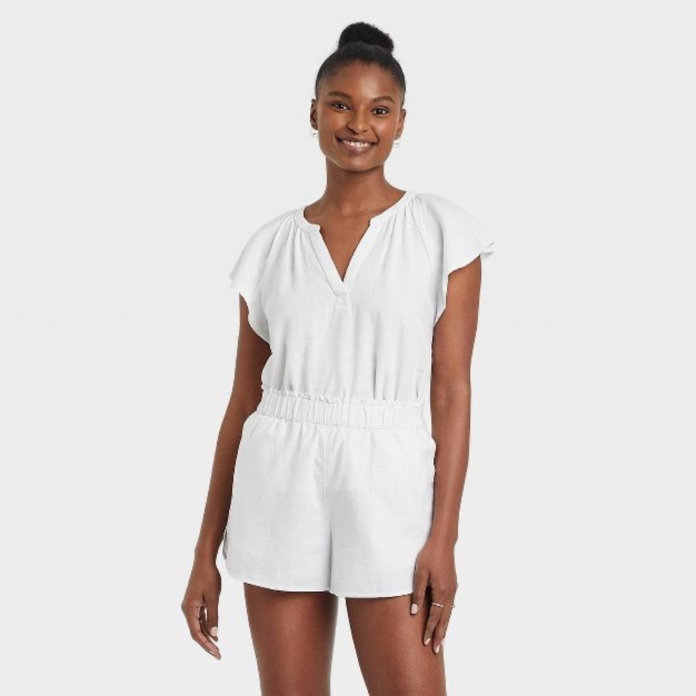 🌿 NEW Target Universal Thread Flutter Sleeve Blouse